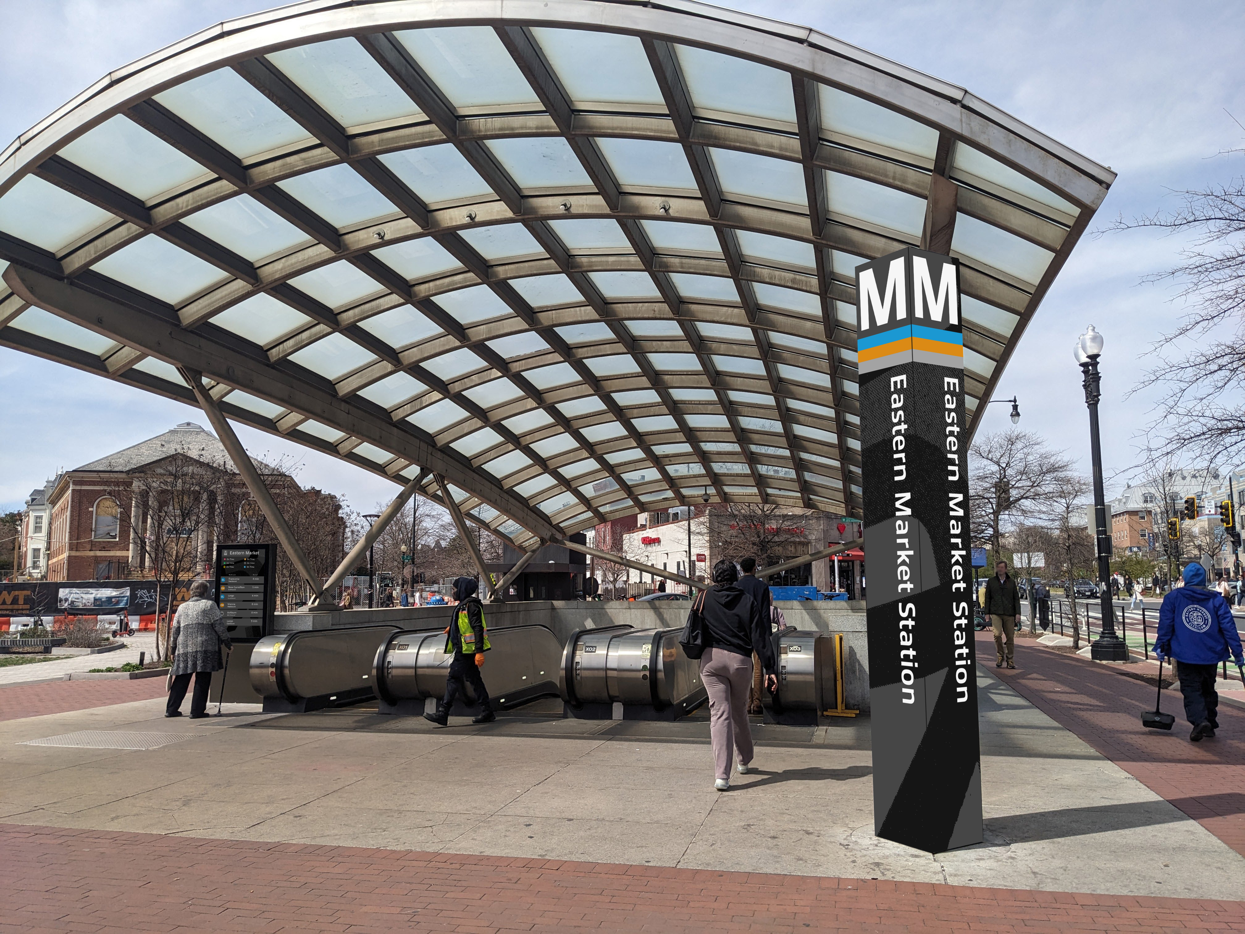 Station entrance
