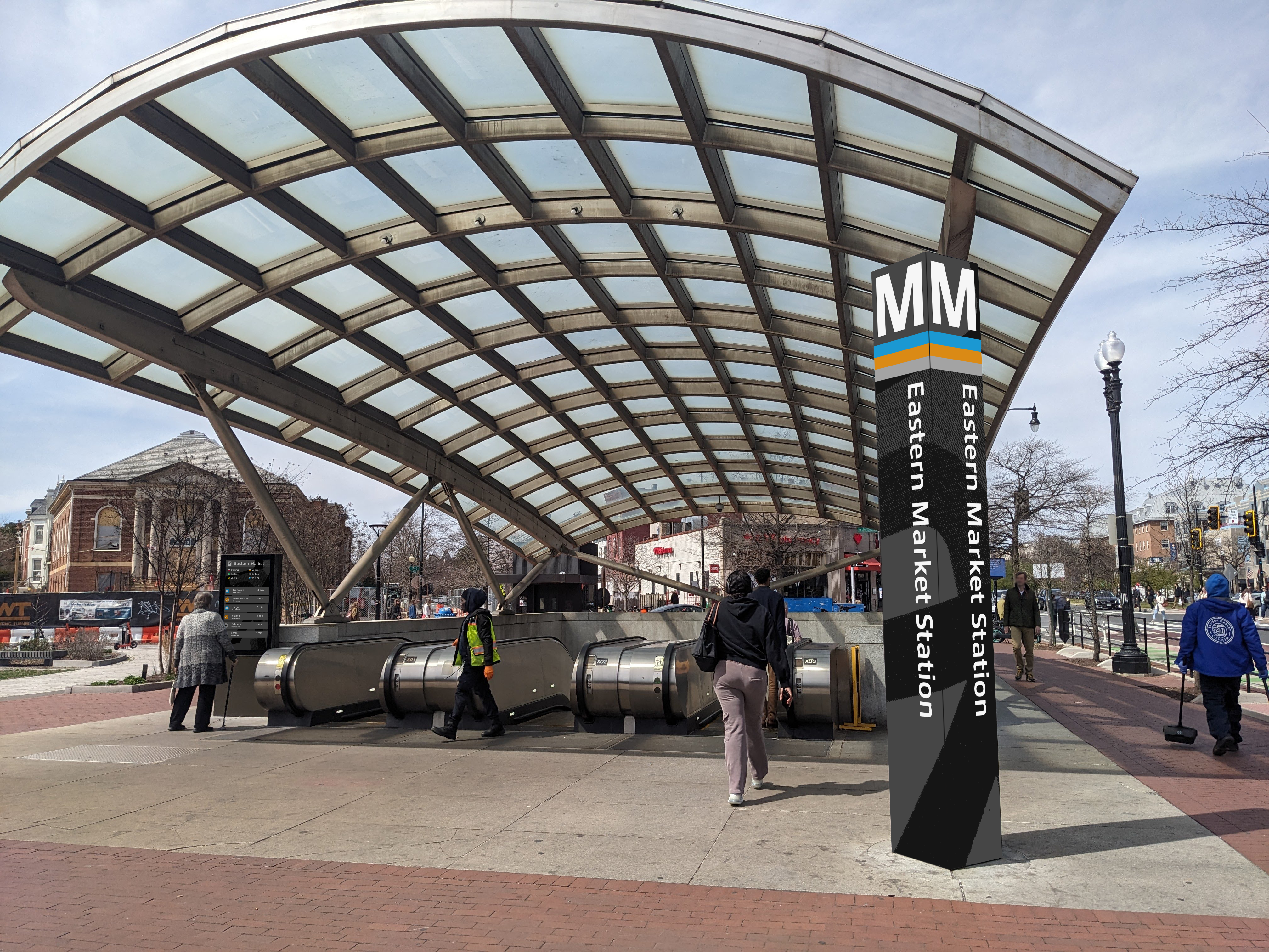 Station entrance