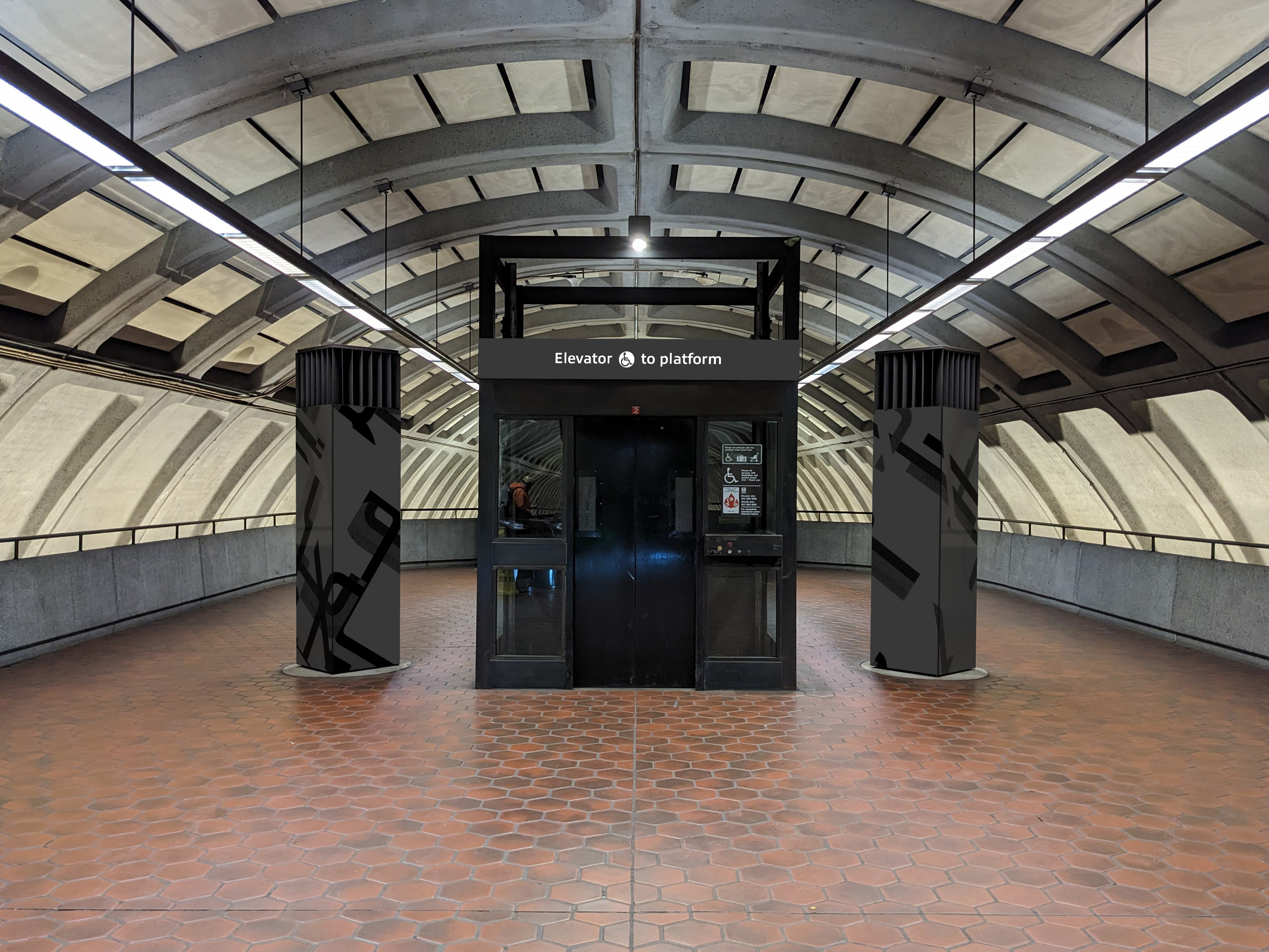 Station mezzanine