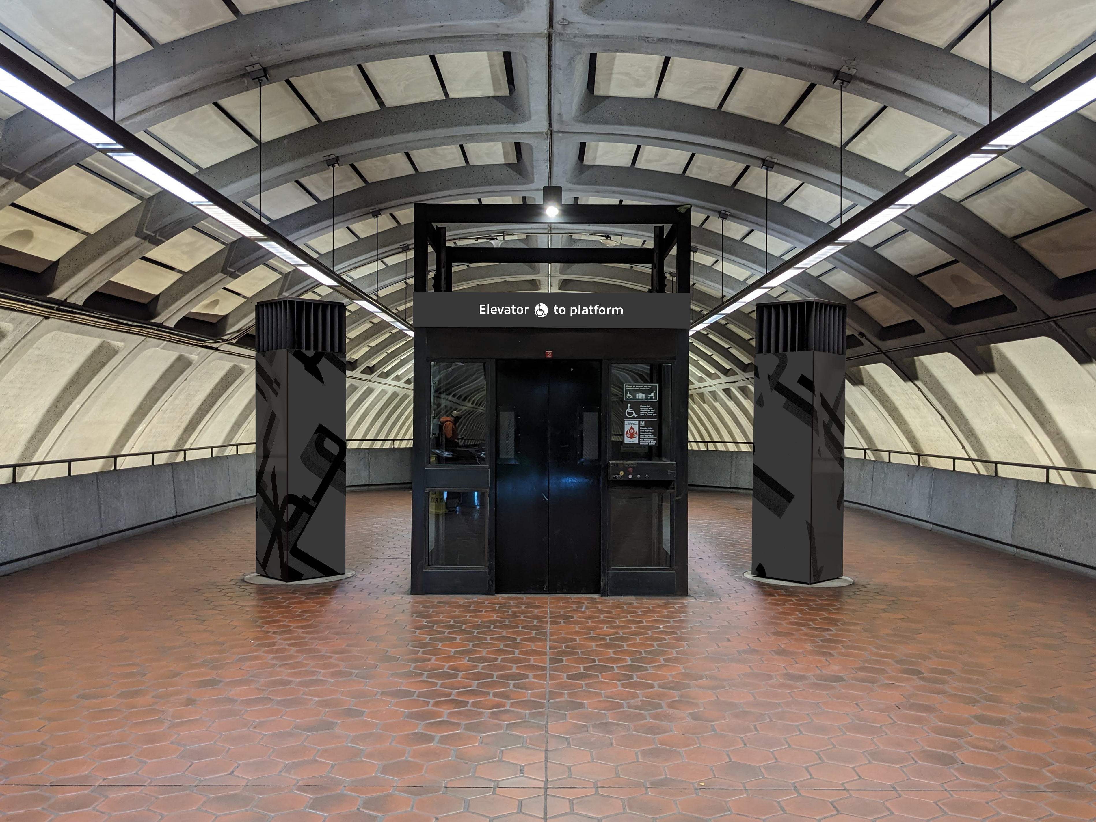 Station mezzanine